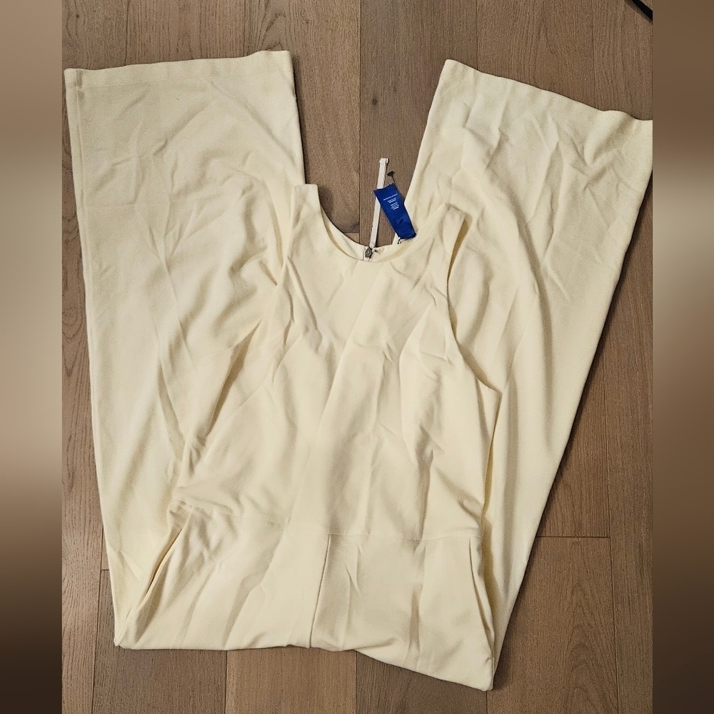 Kit and Ace Cream Jumpsuit